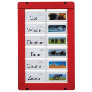 Moving Images Flip Blocks Activity Panel by Playscapes, AMH-SST253