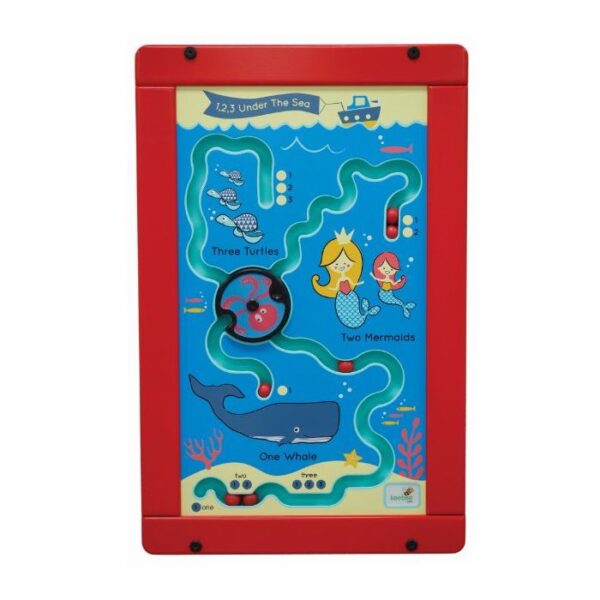 1-2-3 Under the Sea Activity Panel, AMH-UNDER