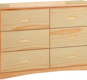 Homelegance Bartly Dresser in Natural Pine
