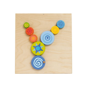 HABA Pro Special Effects Turning Discs Sensory Wall Activity Panel, 1120390001
