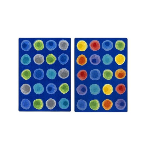 Watercolor Spots Classroom Carpet by Playscapes, 30-CR-WS - Image 3