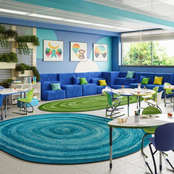Feeling Fun School Room Carpets by Playscapes, 30-CR-FF