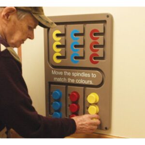 Spindle Match (Compact) - Ambient Wall Activity by Playscapes, AMH-GB20