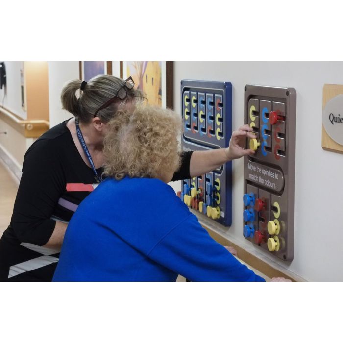 Spindle Match - Ambient Wall Activity by Playscapes, AMH-GB21 - Image 5