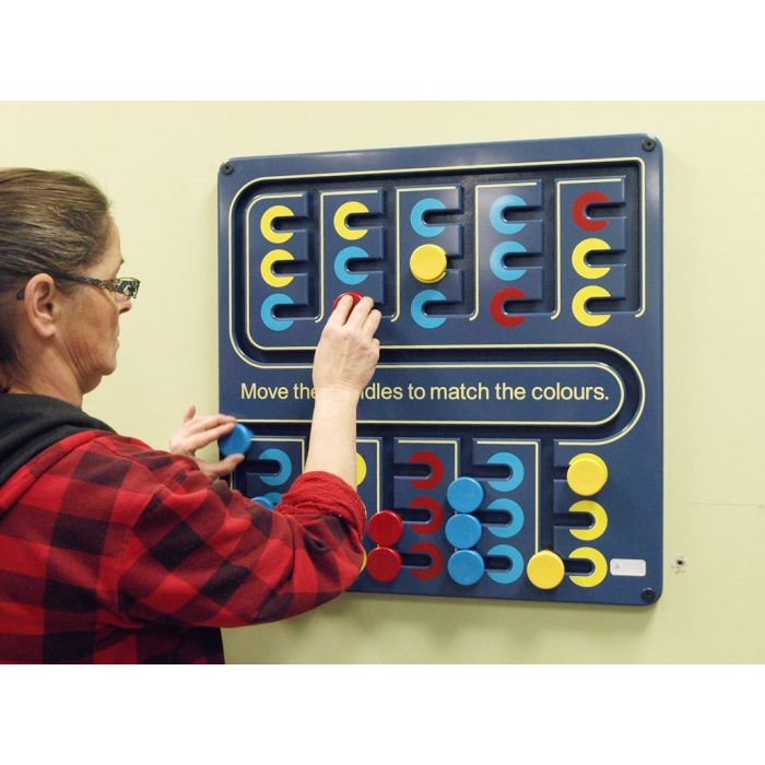 Spindle Match - Ambient Wall Activity by Playscapes, AMH-GB21