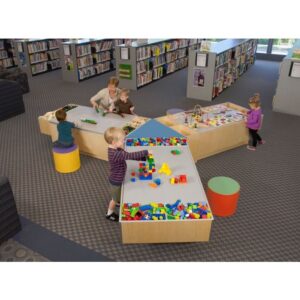 3branch Pinwheel Triple Discovery Table, GR03D3REG