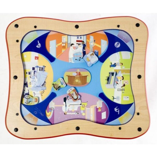 Hospital Adventure Education & Activity Table by Playscapes, 15-HOS-100 - Image 2
