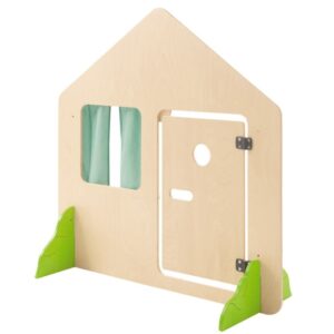 HABA Pro Playhouse Wall Element with Door and Bushes, 1128320.