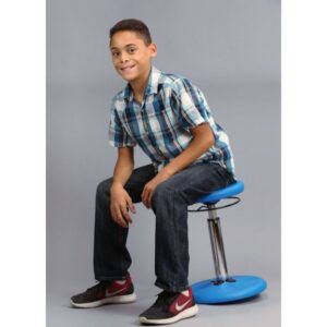Adjustable 14"-19" Height Kid's Learning Stool, GR05ADJKID