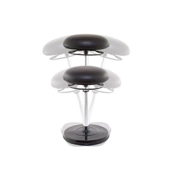 Adjustable 21½"-32" Height Sit-Stand Office Stool, GR05SS - Image 4