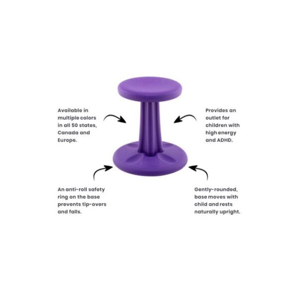 Pre-teen's Active Learning Stool - 18¾"H, GR05CHRPT - Image 2