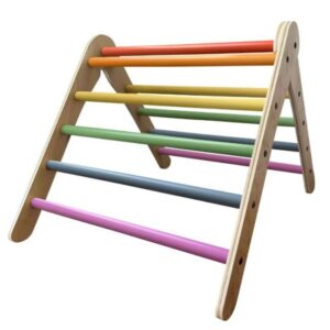 Classic Rainbow Climbing Triangle by Bella Luna, BLT-RAINBOWTRIANGLE