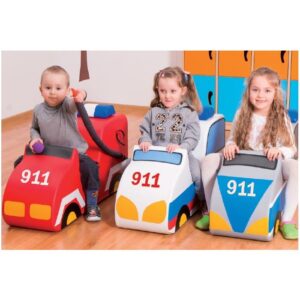 Children's Sit-Upon Toy Emergency Vehicles by NOVUM, 464128