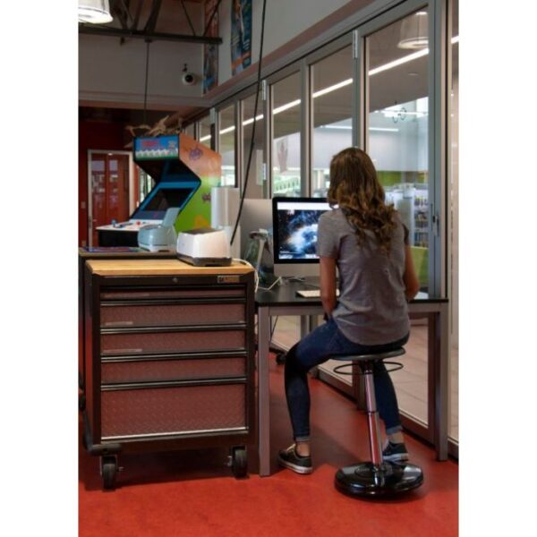 Adjustable 18"-25" Height Teen Learning Stool, GR05ADJTEEN - Image 4