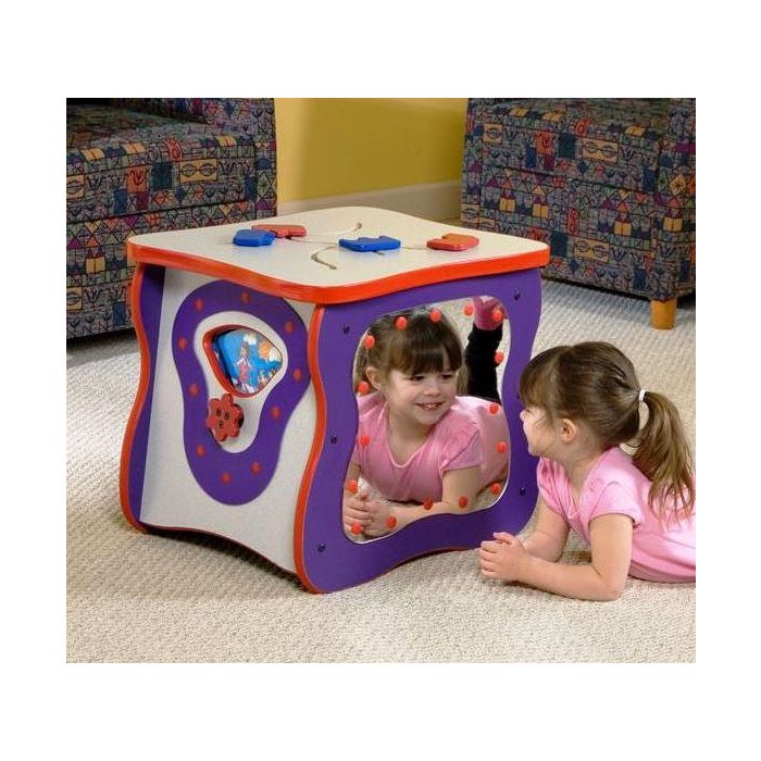 Toddler Oasis Activity Island, Red on Speckletone 15-CCB-000