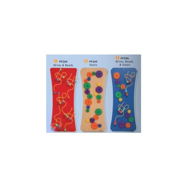 Wires, Beads & Gears Wall Activity Panel by Playscapes, PP20* - Image 4