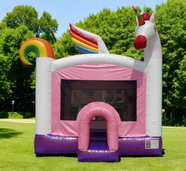 Unicorn Bounce House 15 - Image 2