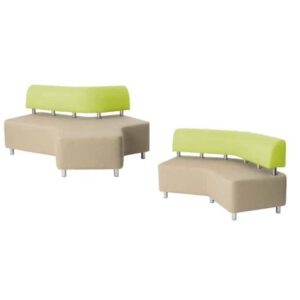 Sofa Wave I & II Upholstered Sofas by NOVUM, 7010221 or 7010222