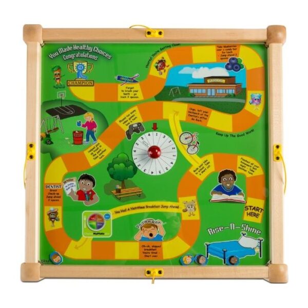 Healthy Race Activity Table by Playscapes, Y147 - Image 3